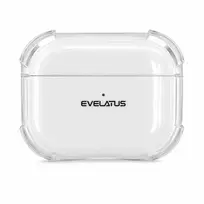 Evelatus Apple AirPods 3 Dėklas na ausinės TPU apsauginis dėklas Shine permatomas [kod produktu: EVEAIRP3RTPCTS]