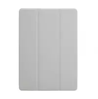 Dėklas planšetiniam kompiuteriui Evelatus Dėklas knyginis Galaxy Tab S9 FE Planšetės dėklas su mikropluošto imitacija viduje Sidabrinis EVESAMTS9FTCS