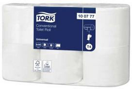 Tualetinis popierius Tork Universal T4 2 sluoksnių 45 m 100777 42 ritinėliai/dėžutėje Nebalintas 353x118x198 mm (42 ritinėliai)