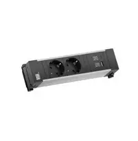 BACHMANN POWER FRAME 2x apsaugos nuo saulės priemonės, USB įkroviklis 22W 0,2m GST18