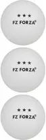 FZ FORZA Supreme 3 žvaigždučių stalo teniso kamuoliukai (3 vnt.)