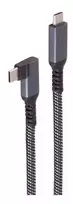 Shiverpeaks Kabelis USB USB 3.2 Gen 2 (3.1 Gen 2) 2 m USB C 10Gbit/s 100 W Juodas, Baltas (BS14-75017)