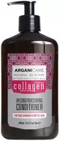 Arganicare kolageno plaukų kondicionierius, stiprinantis ir atstatantis, 400 ml