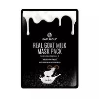 Milk Shake PaxMoly, Tikras ožkos pienas, drėkinanti ir maitinanti veido kaukė, dieninė ir naktinė, 25 ml, moterims
