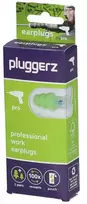 3M Pluggerz Pro ausų kištukai, žali, 4 vnt., unisex