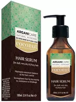 Arganicare kokoso plaukų serumas, stiprinantis ir maitinantis, 100 ml