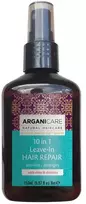 Arganicare 10 in 1 Argan Oil & Sviestmedžių aliejumi Hair Leave-In Balm Purškiklis Detangling & Minkštinantis ir glotninantis, 150 ml
