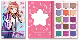 Rude Cosmetics First Love Diary akių šešėlių paletė, 15 atspalvių