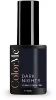 ColorMe Cosmetics Dark Nights gelinis pusiau nuolatinis nagų lakas, 10 ml