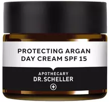Dr. Scheller Protecting Argan Vegan drėkinamasis ir priešraukšleinis dieninis veido kremas SPF 15, 50 ml