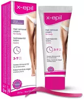 X-Epil Silky Finish plaukų šalinimo kremas jautriai odai, 100 ml