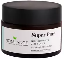 Bio Balance Super Pure drėkinantis kasdienis gelinis veido kremas, 50 ml