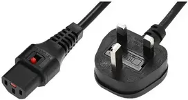 Kabelis zasilający MicroConnect Power Cord UK Type G - C13 (MC-UKC135B)