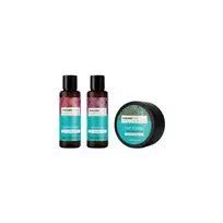 Set Arganicare: Argan Oil & Sviestmedžių aliejumi Hair Treatment Kreminis Mask Repair Moisturizing, 100 ml + Argan Oil & Sviestmedžių aliejumi Hair Šampūnas Repairing & Moisturising, 100 ml + Argan Oil & Sviestmedžių aliejumi Hair Conditioner Repairing & Moisturising, 100 ml