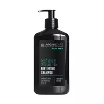 Arganicare Men Step 1 Organic Hair Šampūnas Strengthening & Anti-Hair Loss, 400 ml
