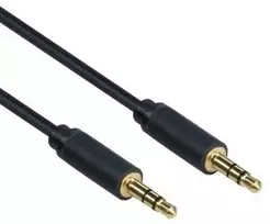 Mercodan PRO Minijack 2.0m, ULTRA SOFT 3.5mm, ekranuotas kabelis kištukas:kištukas