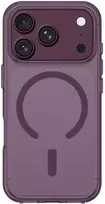 AmazingThing Minimal Mag atsparus kritimams dėklas su 3 objektyvų apsauga iPhone 18 Pro Max su virvelės laikikliu ir MagSafe suderinamumu - Violetinė