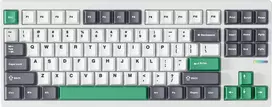 MCHOSE GX87 Lite belaidė mechaninė klaviatūra| US | Matche Latte Switch | Baltas Nano Spraying