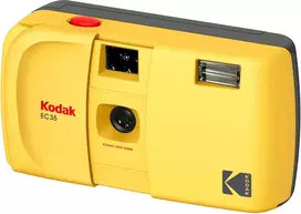 Kodak EC35 35mm Film Camera Butter Geltona