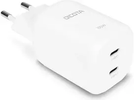 Įkroviklis Dicota N 2-port GaN Wall Charger (45W) UK baltas (D32183)