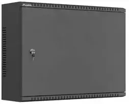 Lanberg montavimo spinta TPR 10" ir 19" su tinkleliu skydeliu 560x420x180 juoda (surinkta)
