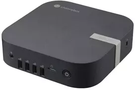 Komputer Asus Chromebox CHROMEBOX6-S3006UN Intel Core 3 100U 8GB DDR5-SDRAM SSD ChromeOS Mini PC juoda (90MS03H1-M00010)