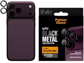 Panzer Glass PanzerGlass Hoops iPhone 18 Pro | iPhone 18 Pro Max fotoaparato objektyvo apsauga juoda