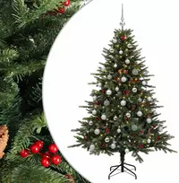 Dirbtinė kalėdinė eglutė su rutuliuku 120 cm 150 LED