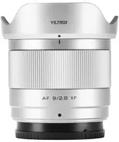 Fotoaparato objektyvas - Viltrox AF 9 mm F/2.8 Air X Mount sidabrinis