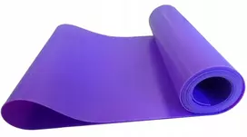 Kubisport Gimnastikos pasipriešinimo guminė juosta Fitness violetinė 0,65 mm 120 cm (Kub_05-D02/3K)