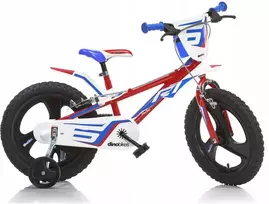 Kubisport Vaikiškas dviratukas 16 cali R1 sport raudona hamulec Dino Bikes (Kub_05-CSK5163K/816)