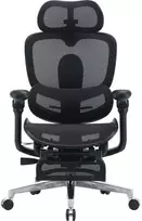 Biuro kėdė Sihoo Biuro kėdė C500 V2 Ultra Juodas su podnóżkiem (C500-V2-B101-JT)