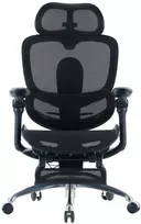 Biuro kėdė Sihoo Biuro kėdė C300 PRO V2 Juodas su podnóżkiem (C300-PRO-V2-B101-JT)