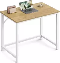 VASAGLE kompiuterinis stalas 80 x 50 x 76 cm su reguliuojamomis kojelėmis LWD038W70