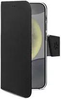 Telefono dėklas - Celly Wally Samsung Galaxy S24 5G Dėklas, Juodas, ATIDARYTA PAKUOTĖ