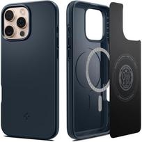 Mėlynos spalvos dėklas "Spigen Thin Fit Mag Magsafe" telefonui Apple iPhone 16 Pro Max