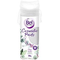 Bel Round makeup remover pads Face & Body Cosmetic 70 + 14 pcs Makiažo valymo kempinėlė