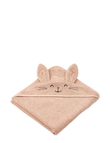 Liewood - Augusta Rabbit Hooded Towel - Vonios pončas - Smėlio