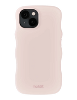 Holdit - Wavy Silicone Magsafe Cpt Iph17E/16E/15/14/13 - Telefono dėklas - Rožinė
