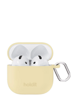 Holdit - Silicone Case Solid Airpods 4 - Ausinių dėklas - Geltona