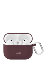 Holdit - Silicone Case Solid Airpods Pro 3 - Ausinių dėklas - Burgundiška splava