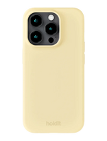 Holdit - Silicone Case Iphone 15 Pro - Telefono dėklas - Geltona