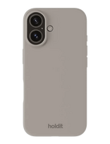 Holdit - Silicone Case Iphone 16 - Telefono dėklas - Pilka