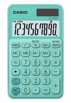 CASIO SL-310UC-GN kišeninis skaičiuotuvas, 10 skaitmenų, 70 × 118 mm