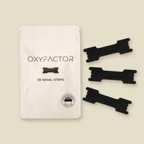 Nosies pleistras Oxyfactor Edge juodas, 30 vnt.