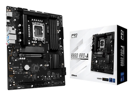 Mainboard|ASROCK|Intel B860 Express|LGA1851|ATX|Memory DDR5|Memory slots 4|1xHDMI|1xDisplayPort|1xAudio-In|1xAudio-Ou