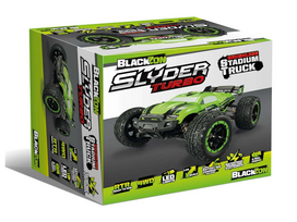 BLACKZON - Radijo bangomis valdomas Slyder ST Turbo 4WD 2S Brushless - Green, 1/16, 540202