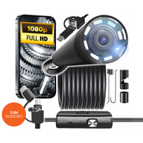 Endoskopinė tikrinimo kamera LTC, USB Type-C / Micro USB, 3.5 m