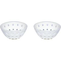 Dubenėlių rinkinys Guzzini Le Murrine, 2 vnt., 12.5 cm, baltas