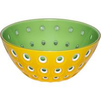 Guzzini Le Murrine universalus dubuo 25 cm, geltonas ir žalias